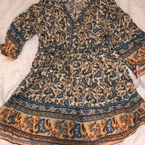 Boho mini dress